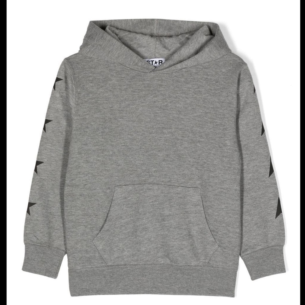 Golden Goose Kids Star-Print Fleece Hoodie